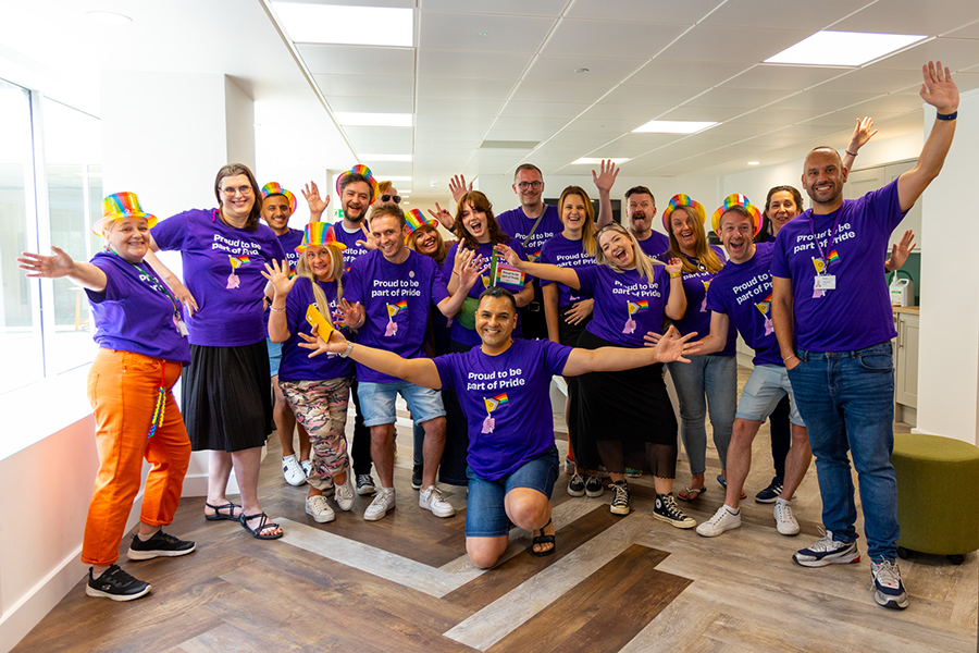 StepChange colleagues at Leeds Pride 2024